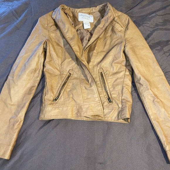 American Rag Leather Jacket Size Medium - Picture 5 of 8